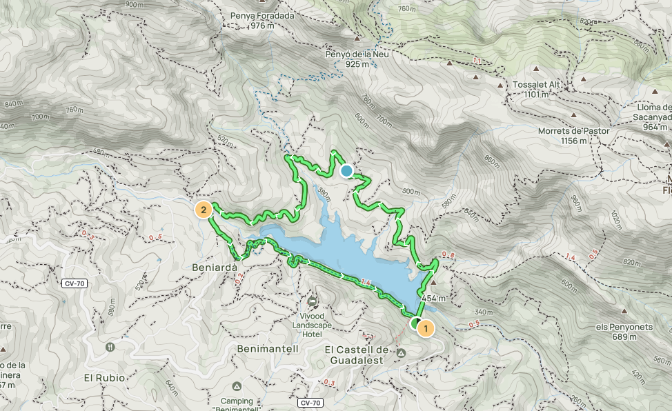 Guadalest Route